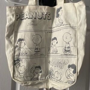 Canvas FSU Peanuts bag